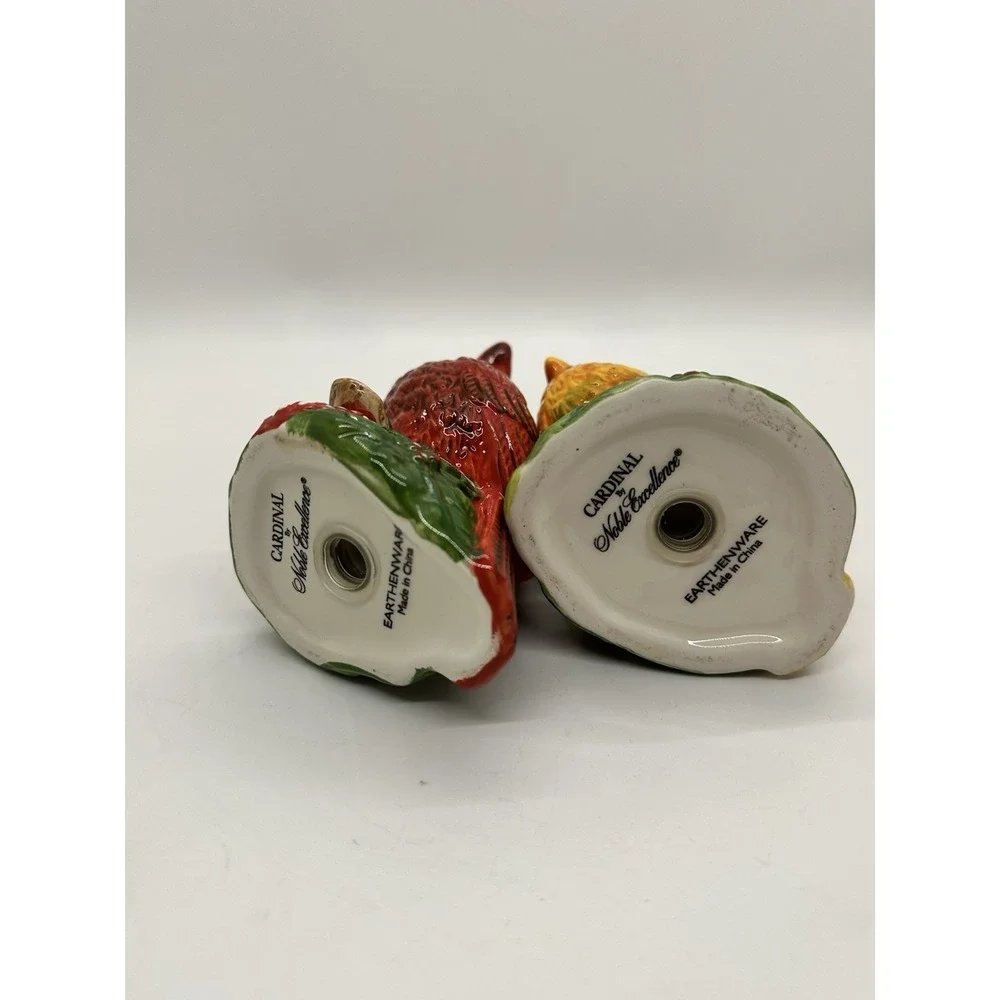 Cardinal Salt And Pepper Shakers‎ By Noble Excellence